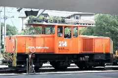 RhB (Rhätische Bahn), Samedan 15. July 2003